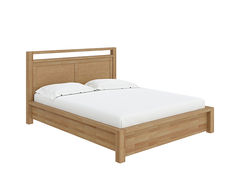 Кровать Fiord с подъемным механизмом 90x190 Массив (бук) Антик - Кровать из массива с подъемным механизмом