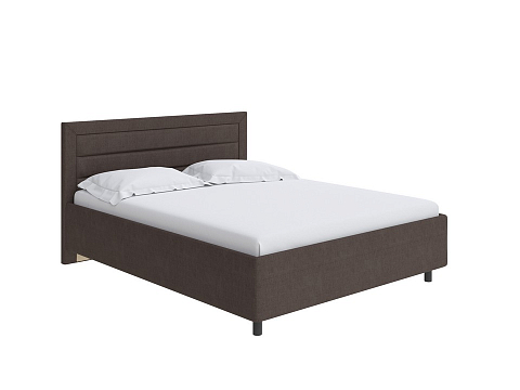 Кровать Кинг Сайз Next Life 2 - Cтильная модель в стиле минимализм с горизонтальными строчками