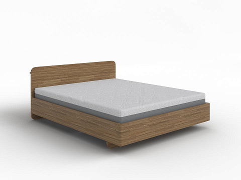 Кровать из массива Minima с подъемным механизмом - Кровать в стиле экоминимализма.